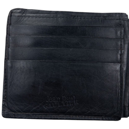 Vintage Jean Paul Gaultier Embossed Leather Wallet