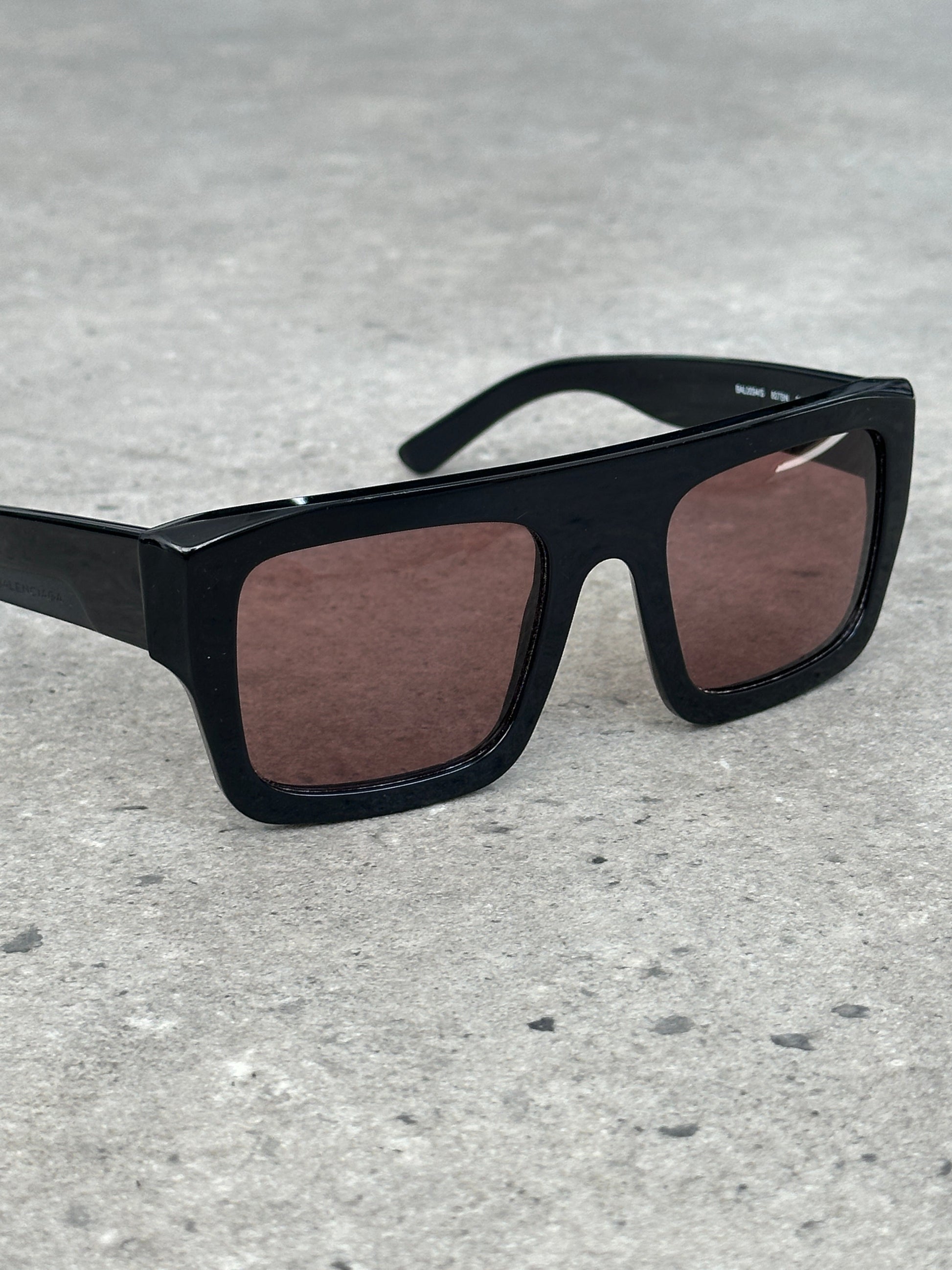 Balenciaga Edition Oversized Rectangular Sunglasses