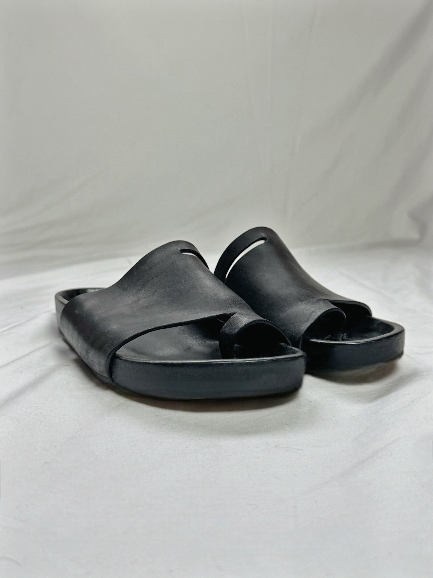 RICK OWENS SLIDE (EU 36) | DEFAULT TITLE, Black