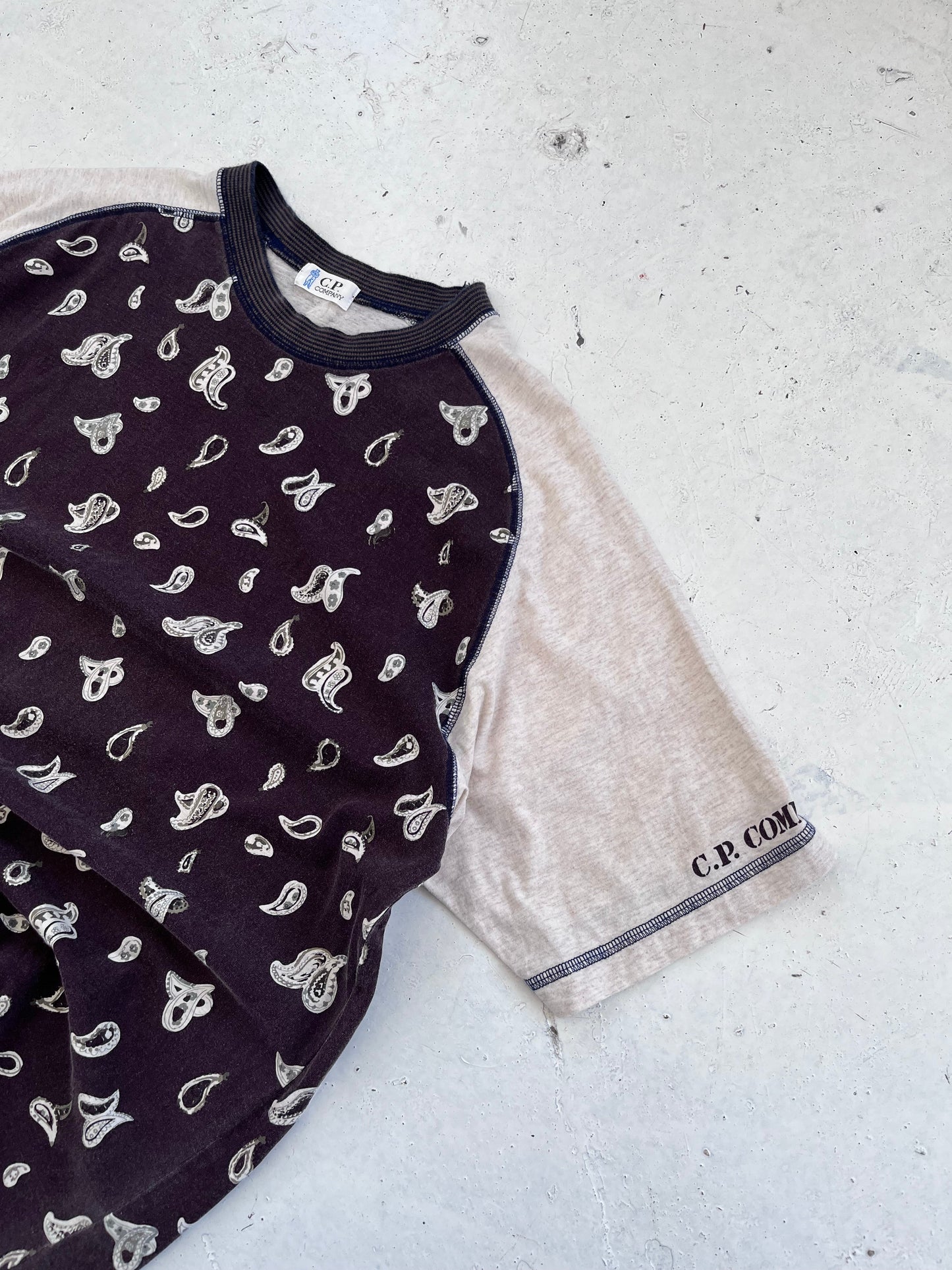 1990s cp company tee | Brown, Brown
