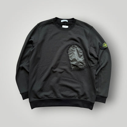 Stone Island AW/19 Utility Pocket Crewneck XXL BNWOT | Default Title, Black
