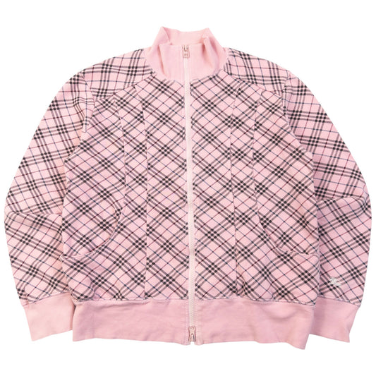 Vintage 2000s Burberry Blue Label Nova Check Zip Up Sweatshirt Womens Size S | Small, Multicoloured