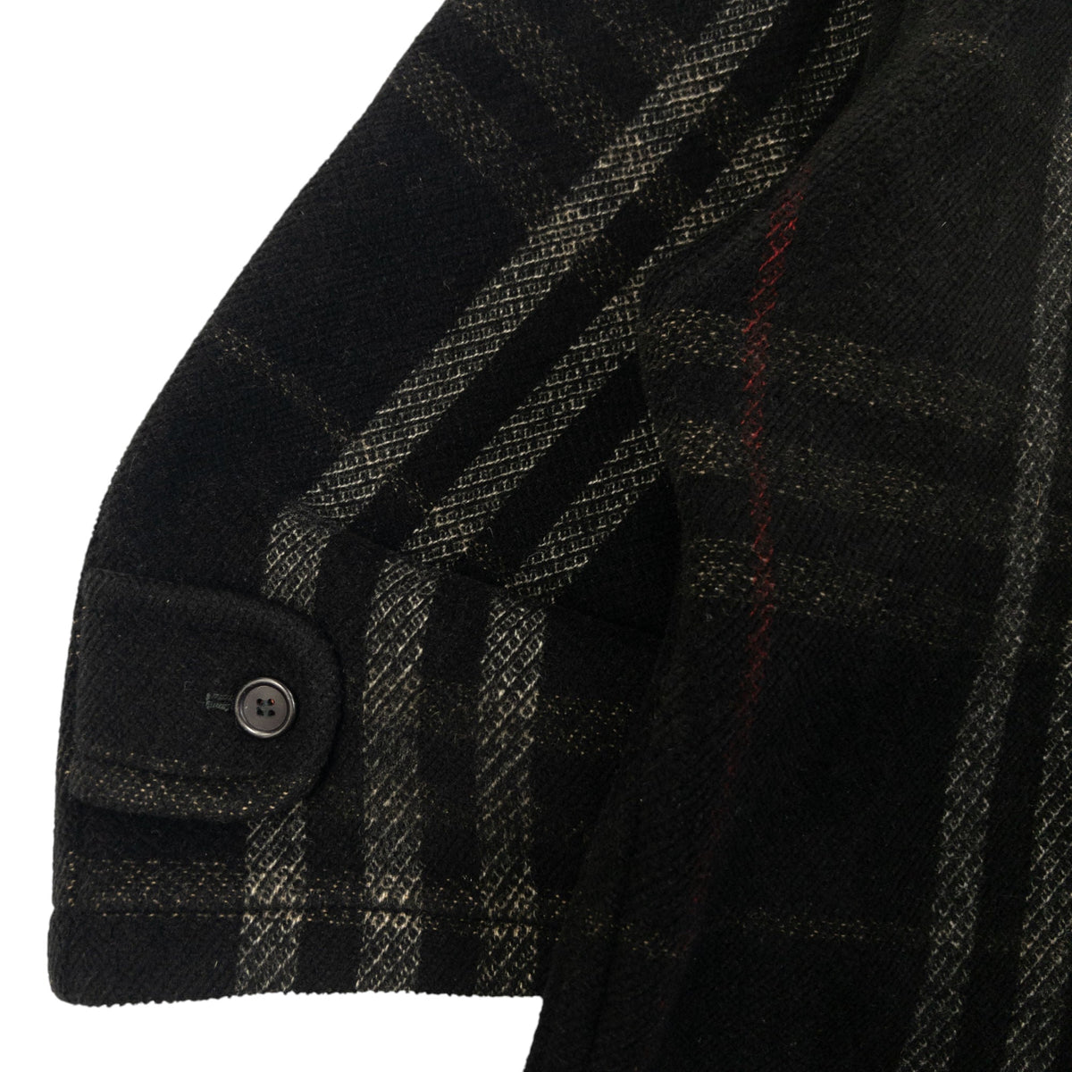 Vintage 2000s Burberry Nova Check Wool Jacket Size XL | XL, Black