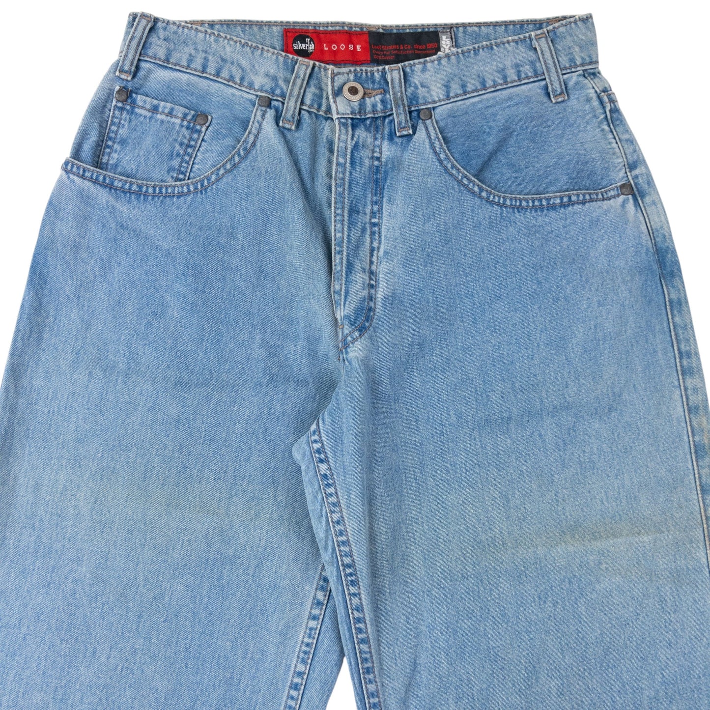 Vintage 2000s Levi's Silver Tab Loose Denim Jeans Size W28 | W28, Blue