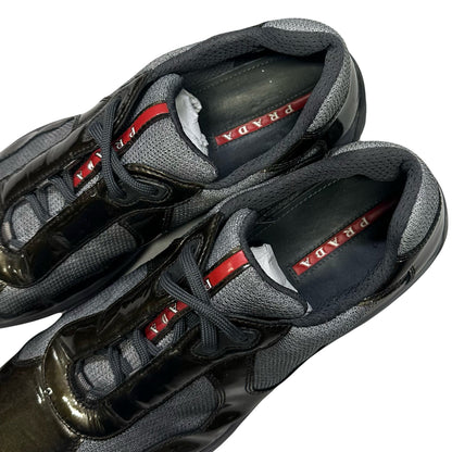 Prada America’s Cup Sneakers In Dark Olive ( 9UK/10US )