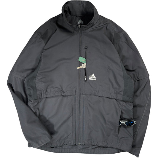 Adidas 2007 Tech Fit Convertible Mesh Jacket L | Large, Black