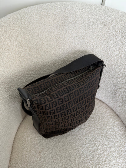 Vintage 90s Fendi Zucca Satchel Shoulder Bag | O/S, Multicoloured