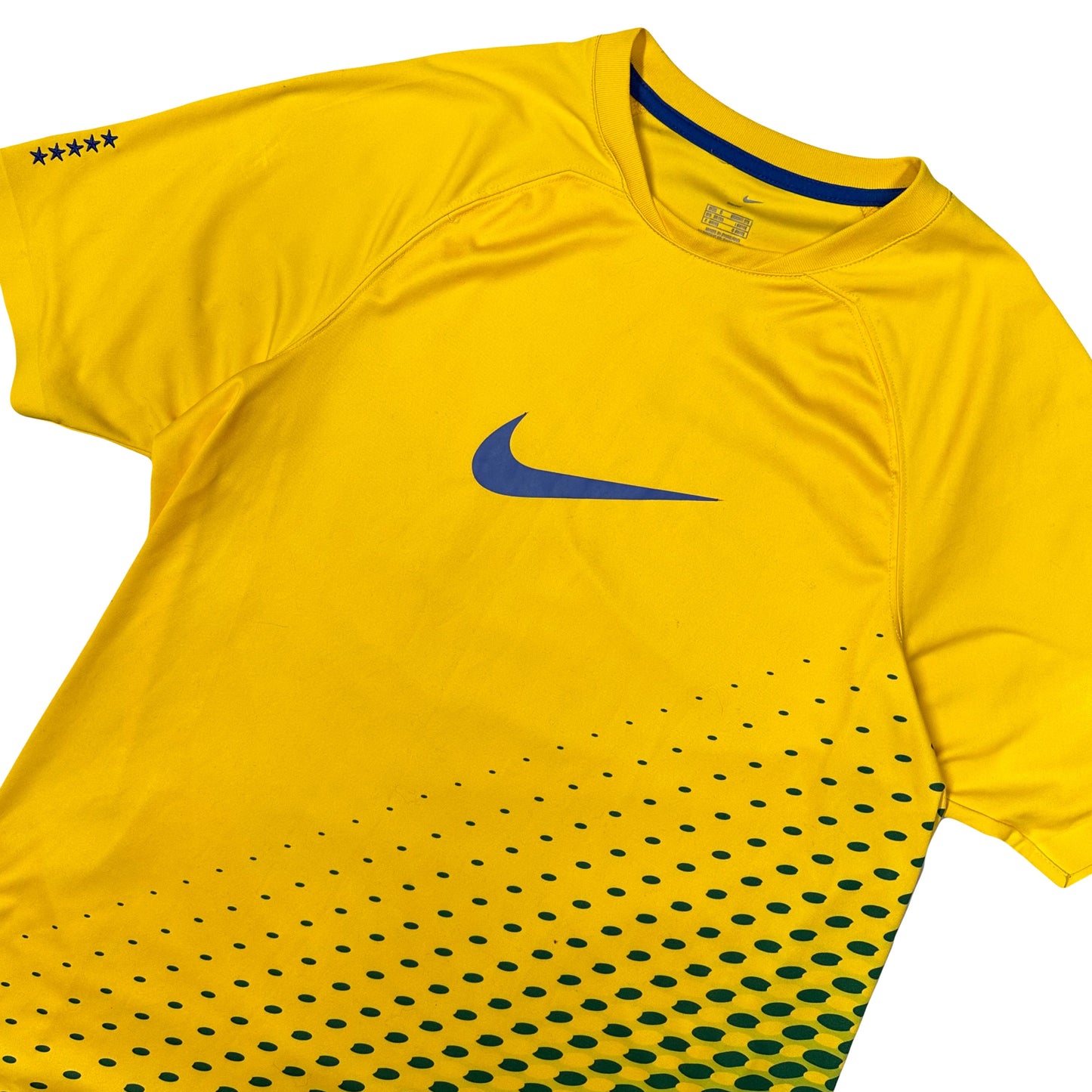 Nike 2000s Shirt In Yellow & Green ( S )