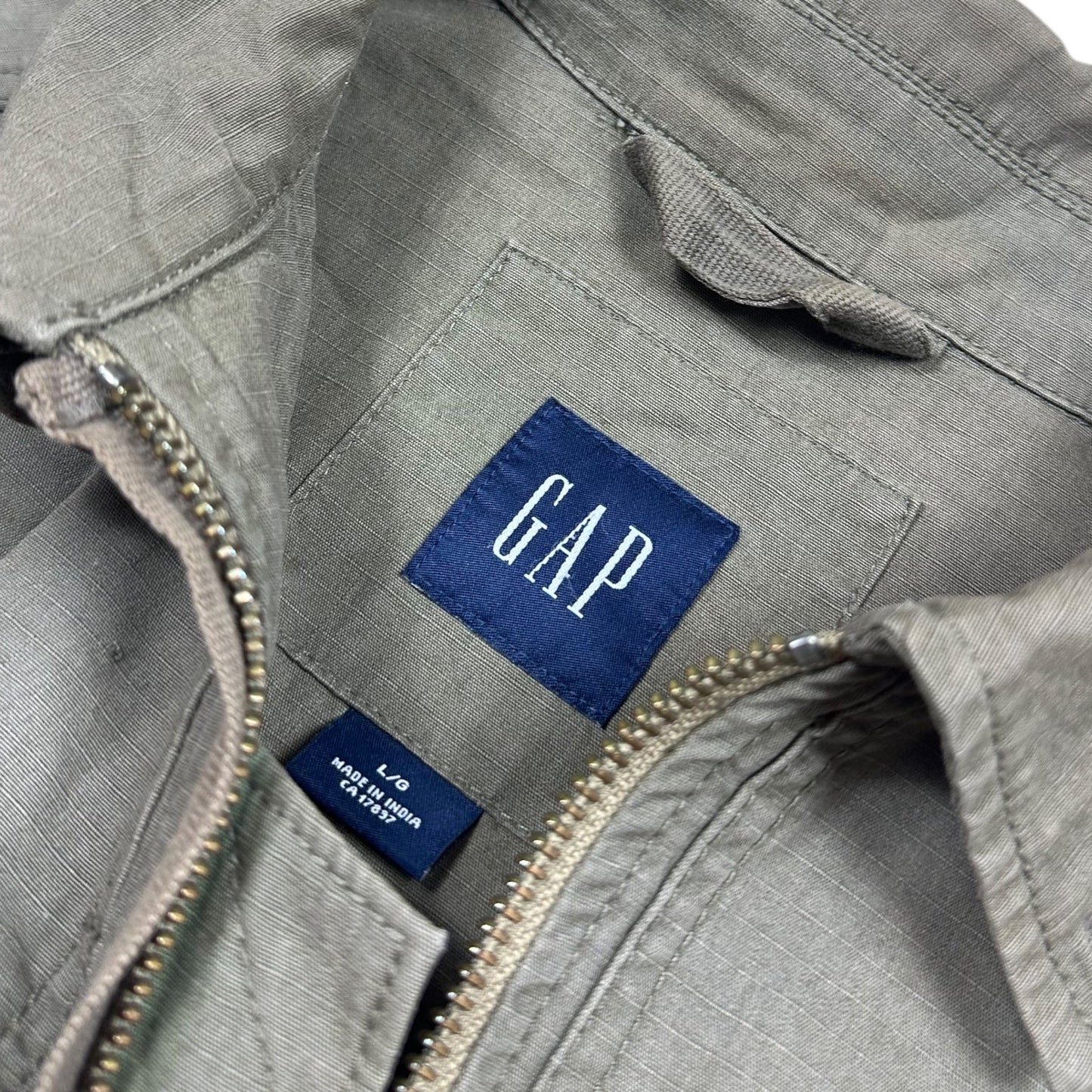 GAP Multi-pocket Khaki Utility Jacket