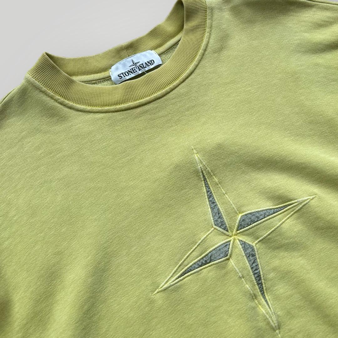 Stone Island SS/14 Spell Out Crewneck L