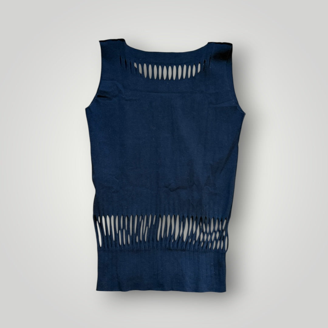 2000's Issey Miyake A.POC Vest Top S | O/S, Red