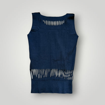2000's Issey Miyake A.POC Vest Top S | O/S, Red