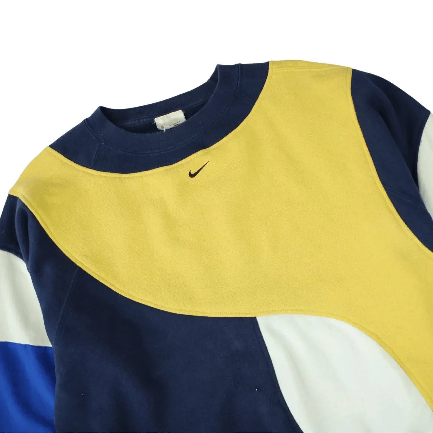 NIKE REWORK YELLOW CREW  (L)  (L)