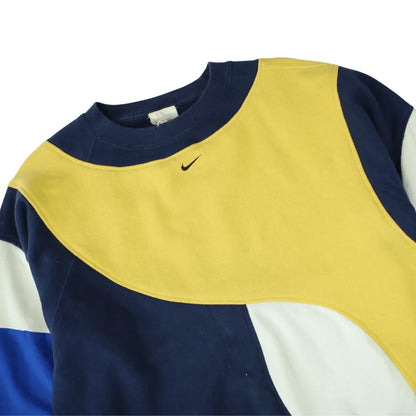 NIKE REWORK YELLOW CREW  (L)  (L)