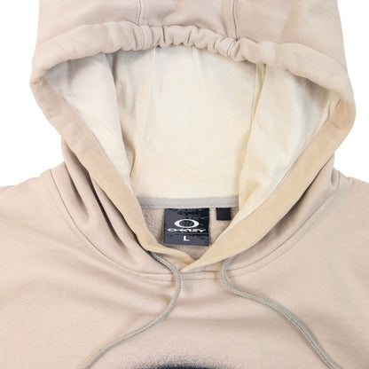 Vintage 2000s Oakley Graphic Hoodie Size L | Large, Beige