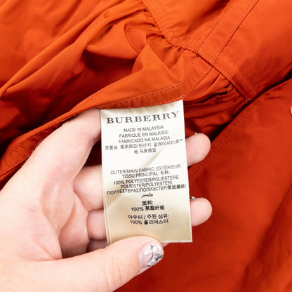 Vintage 2000s Burberry Brit Trench Jacket Womens Size S | Small, Orange