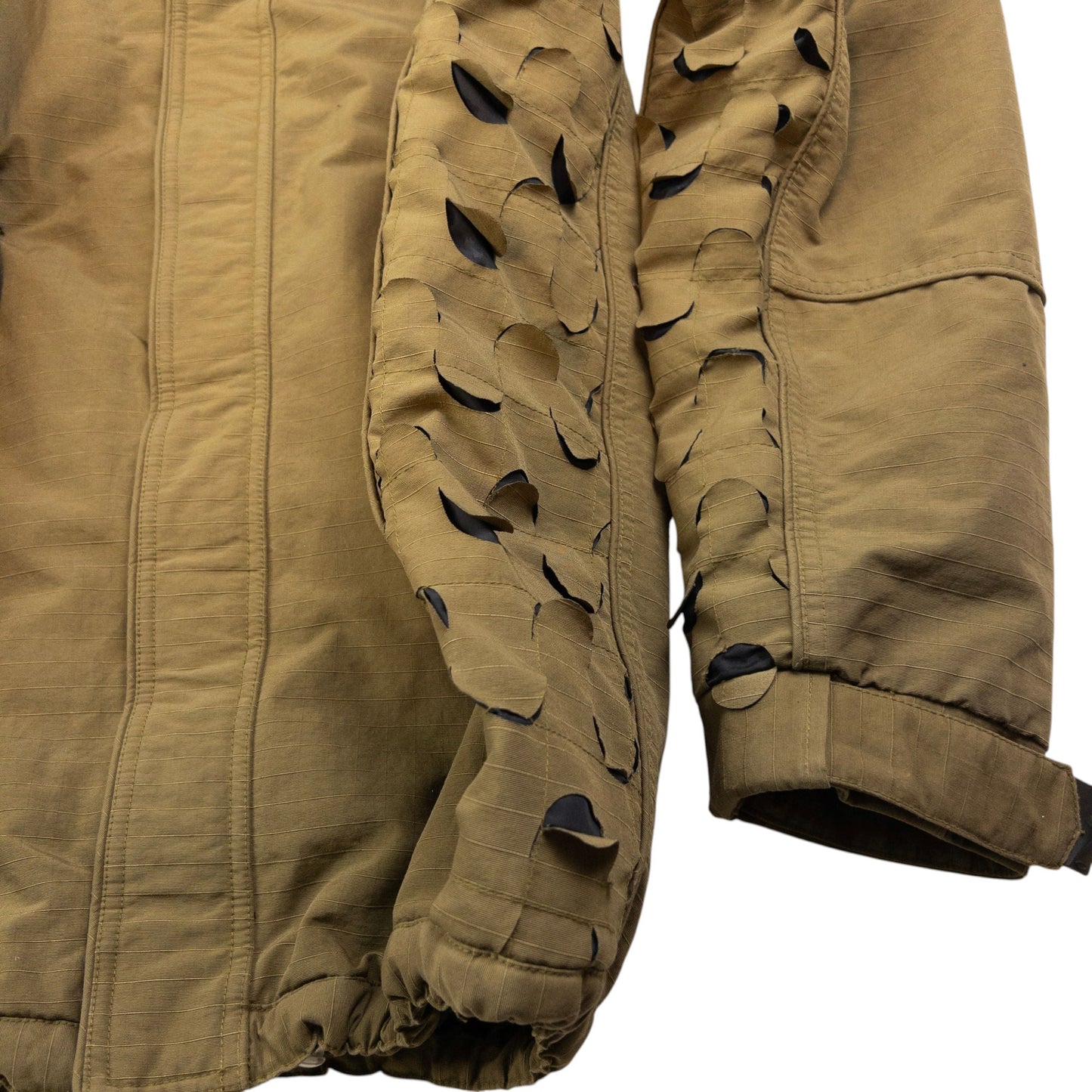 Vintage Oakley Laser-Cut Zip Up Jacket Size L