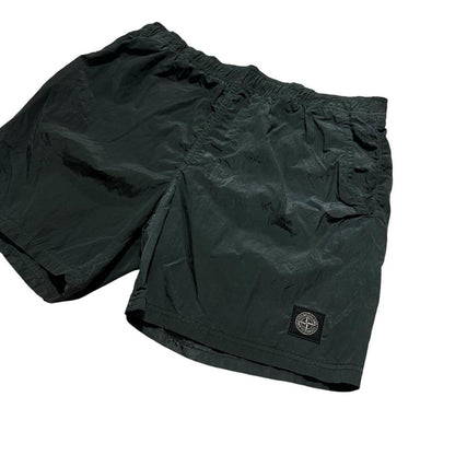 Stone Island Nylon Metal Swim Shorts | Large, Dark Green