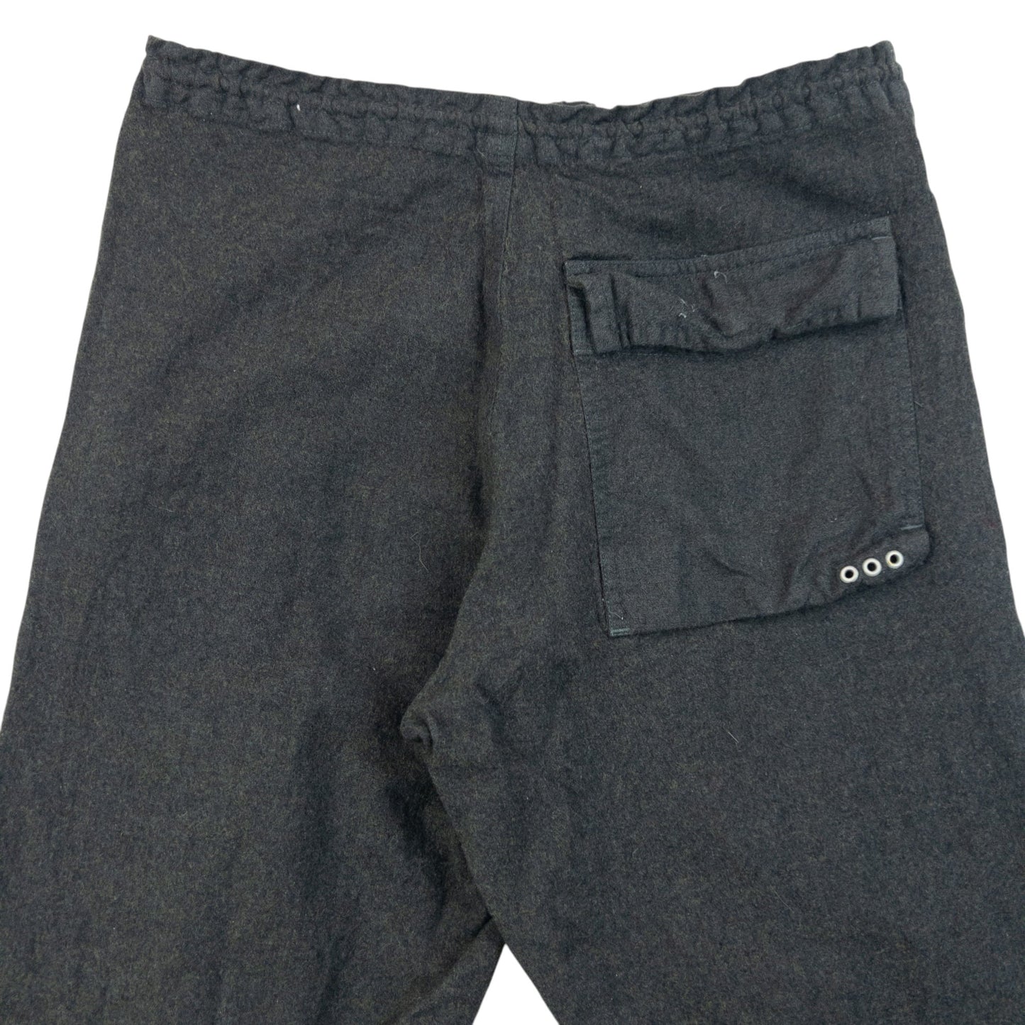 Vintage Maharishi Wool Roll Up Trousers Size S | Small, Grey