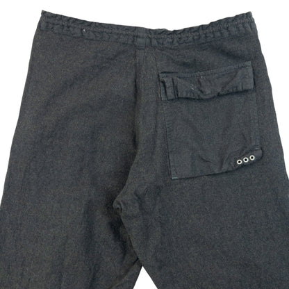 Vintage Maharishi Wool Roll Up Trousers Size S | Small, Grey