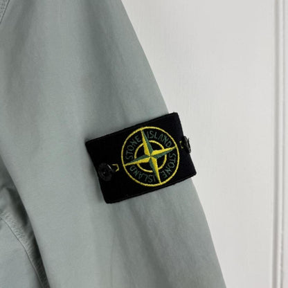 Stone Island Supima Cotton Twill Stretch-TC Jacket Sage Green (L) | Large, Green
