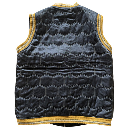 Kapital Hyakichiko Sukajan '100 Tigers' Vest - M | Medium, Red