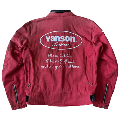 Vanson Leathers Cotton Racing Jacket - M