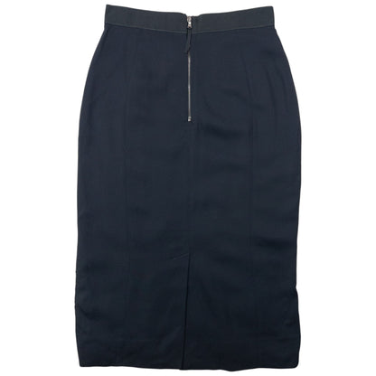 Vintage 2000s Dolce & Gabbana Ruched Skirt Womens Size W26 | W26, Black