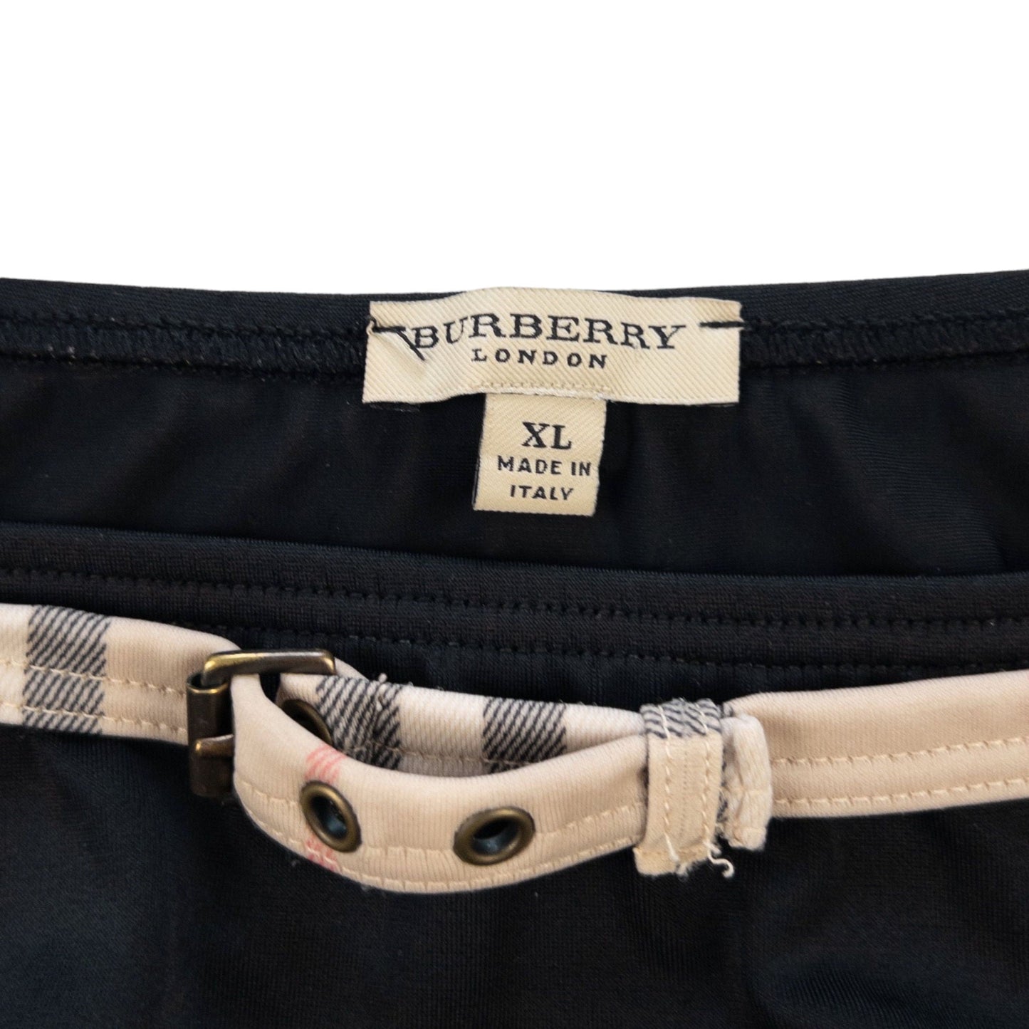 Vintage Burberry Nova Check Bikini Women's Size XL