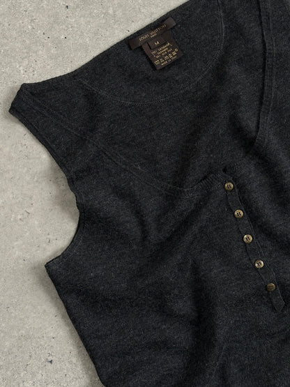 Louis Vuitton Cashmere Silk Sleeveless Vest Top - M