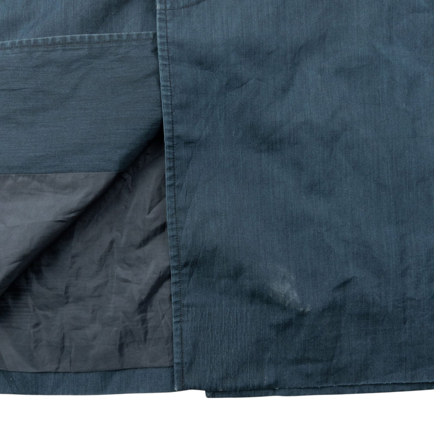 Vintage 90s Burberry Button Up Trench Jacket Size M | Medium, Grey