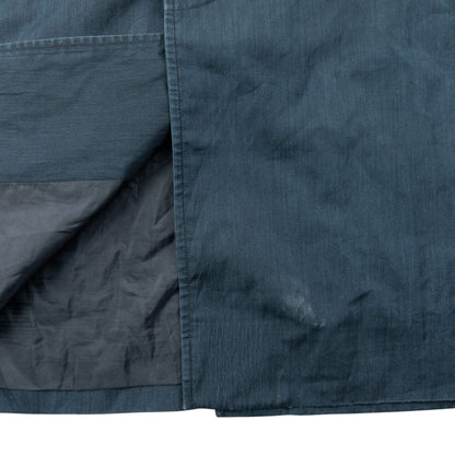 Vintage 90s Burberry Button Up Trench Jacket Size M | Medium, Grey