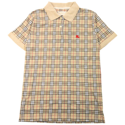 Vintage 90s Burberry Nova Check Polo Shirt Womens Size M | Medium, Multicoloured