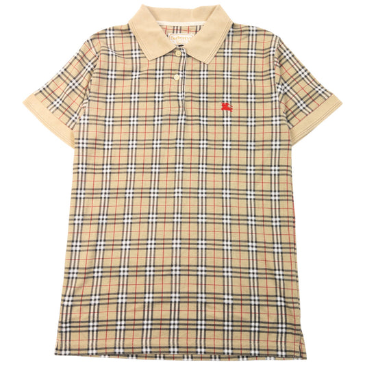 Vintage 90s Burberry Nova Check Polo Shirt Womens Size M | Medium, Multicoloured