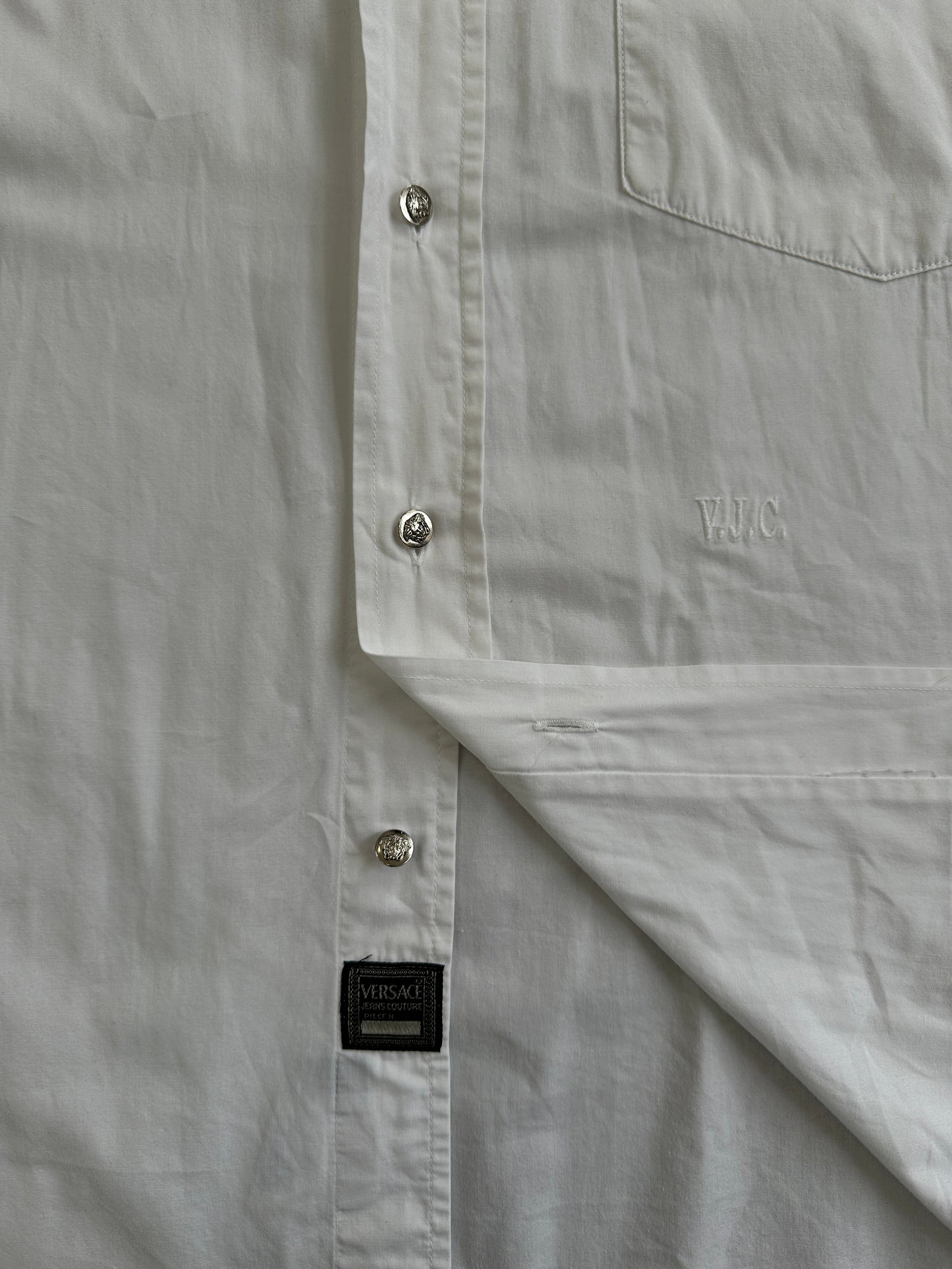 Versace Jeans Couture Pure Cotton Logo Shirt - XL