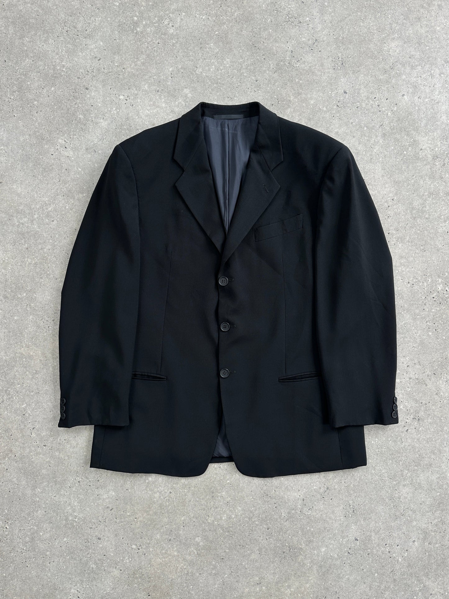 Giorgio Armani Le Collezioni 1990s Wool Single Breasted Blazer - 40R/M