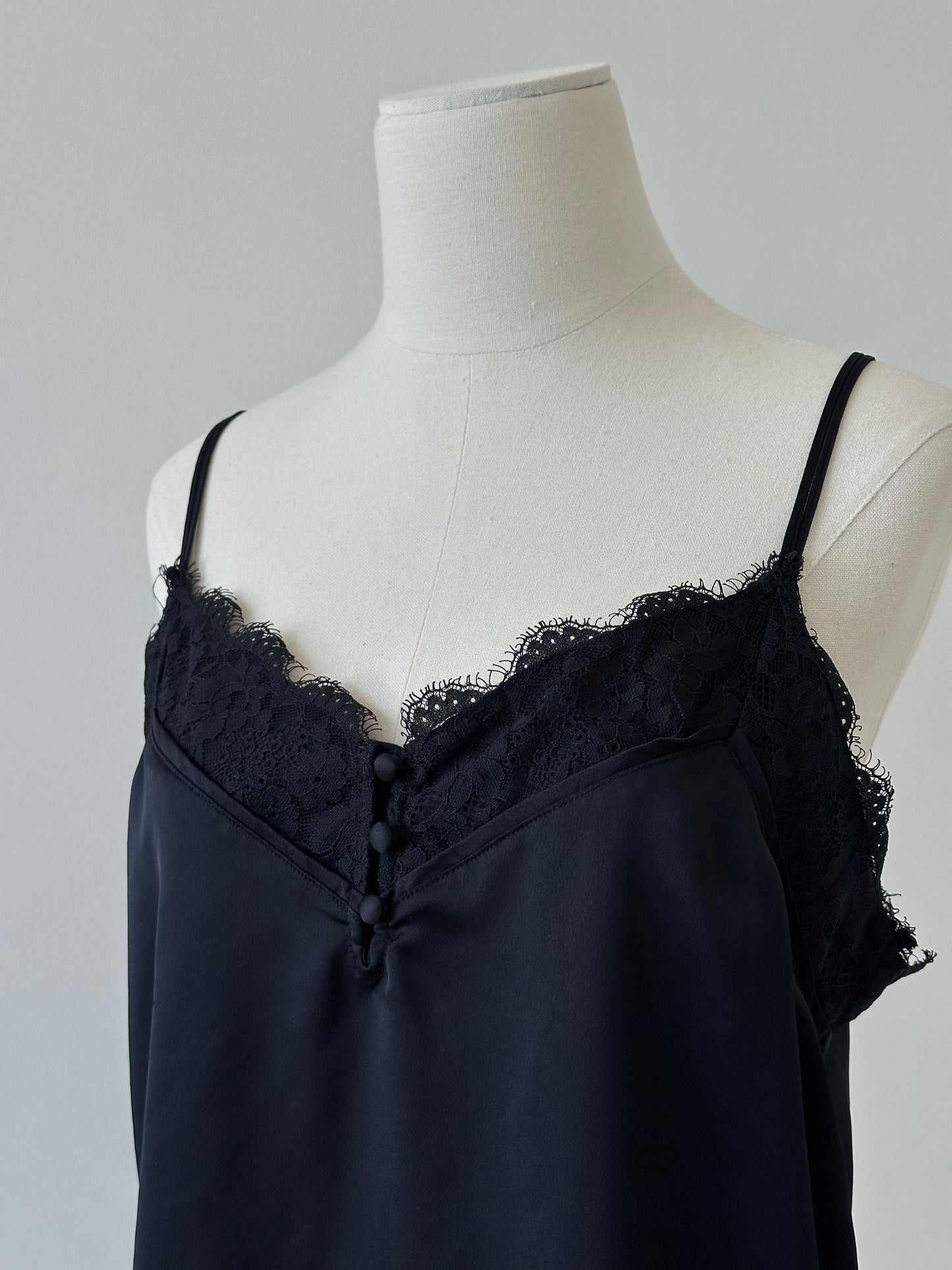 Vintage 2000s Lace Cami Top - M