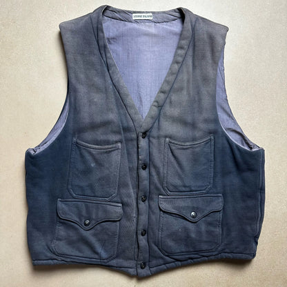 A/W 1987 Sun Faded Padded Script Cargo Vest