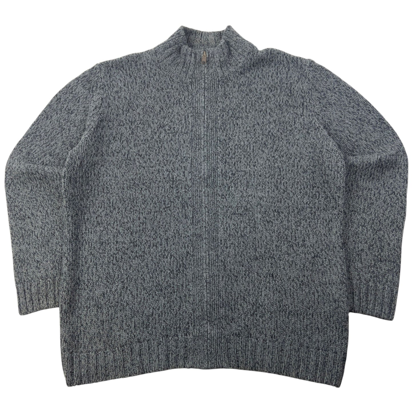 Vintage I.S. Sunao Kuwahara Zip Up Knit Jumper Size XL