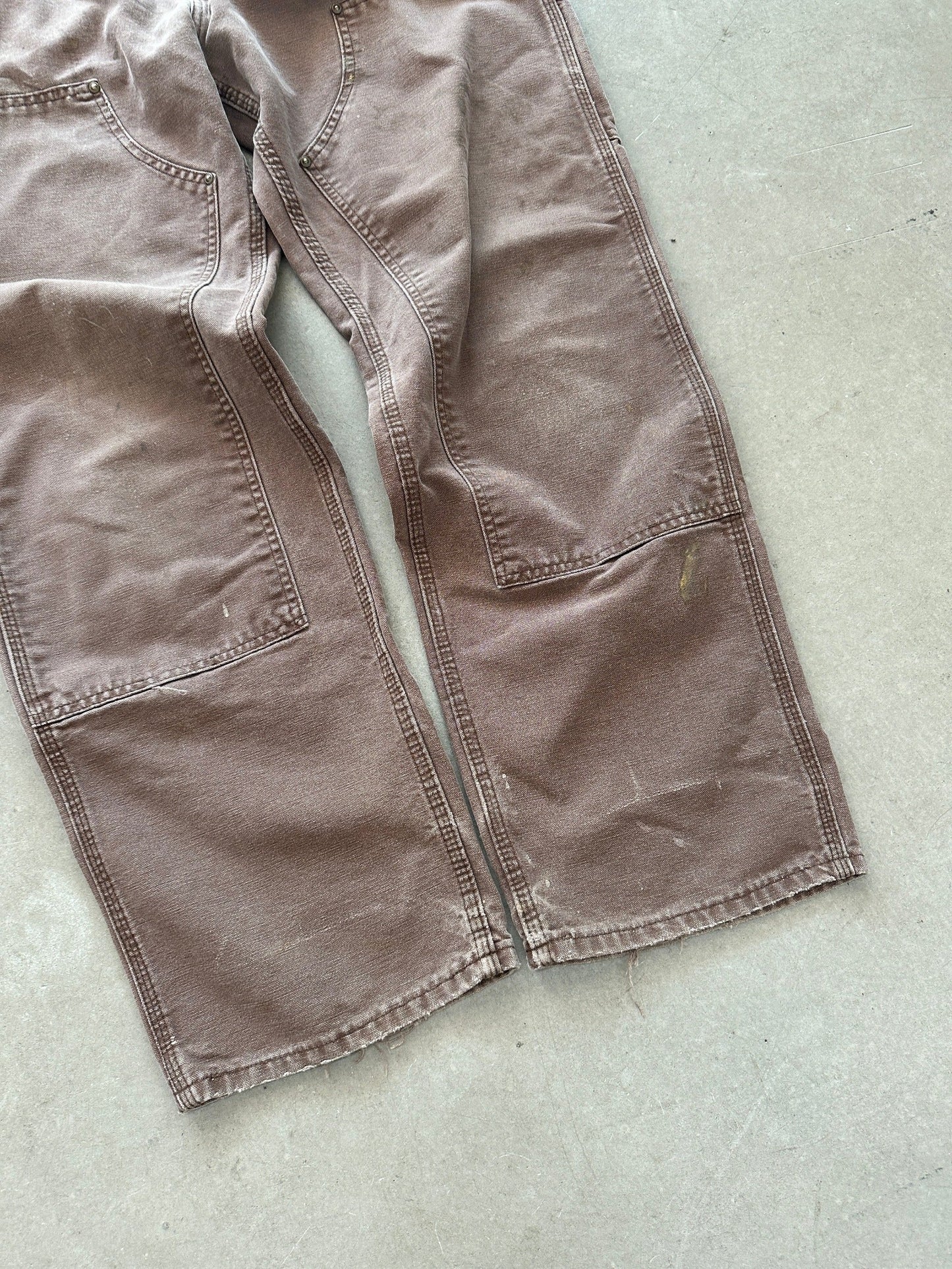 Carhartt Double Knee Pants - 32 x 32 | W32, Red