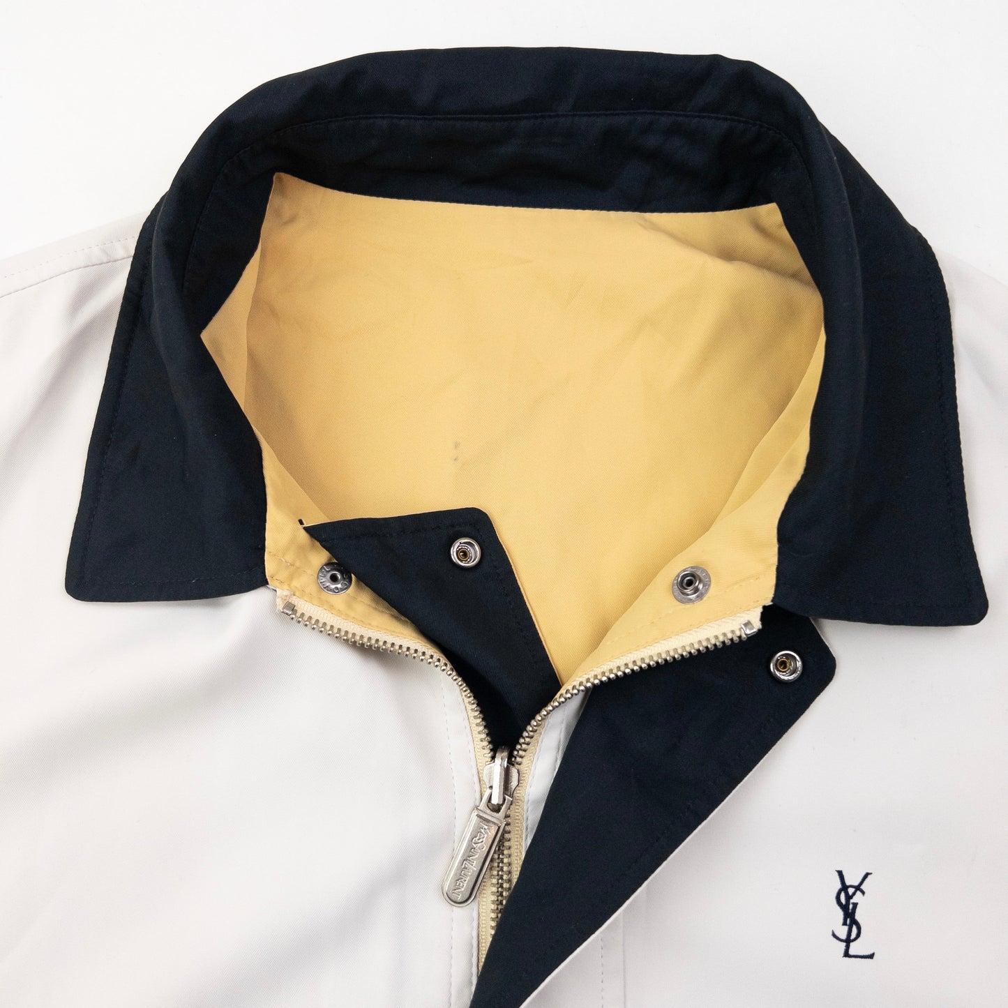 Vintage 90s YSL Yves Saint Laurent Reversible Jacket Size XL | Large, Multicoloured