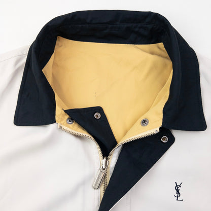 Vintage 90s YSL Yves Saint Laurent Reversible Jacket Size XL | Large, Multicoloured
