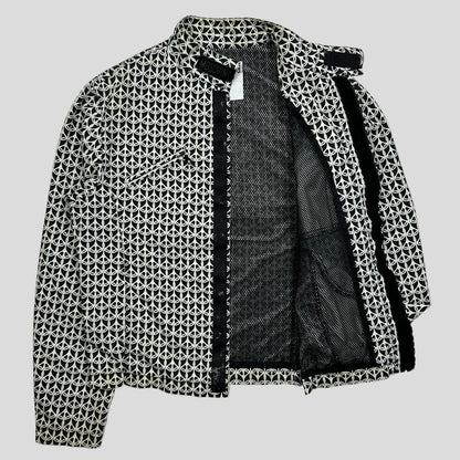 Moschino Jeans 1999 Peace Monogram Jacket - IT50