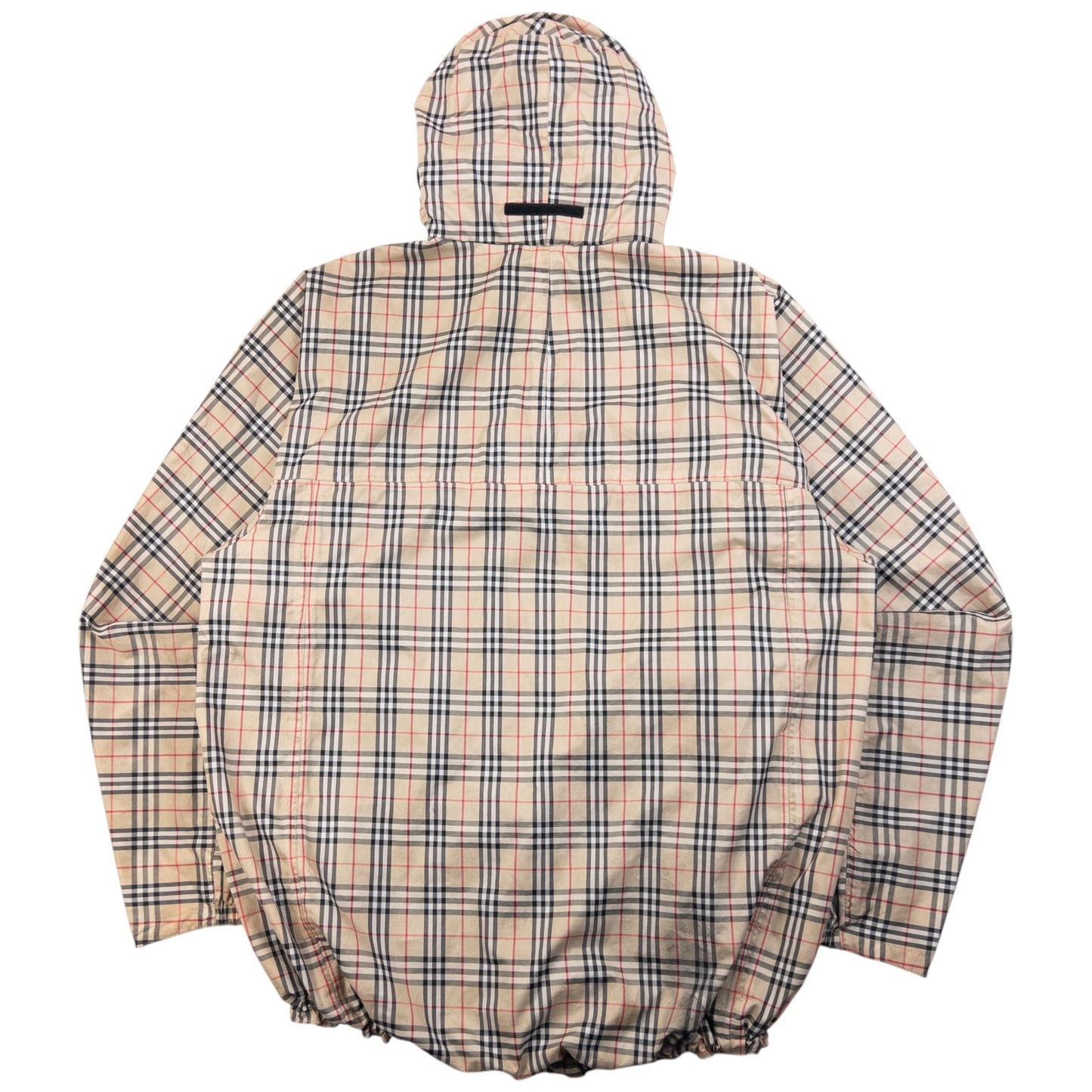 Vintage 90s Burberry Golf Nova Check Packable Jacket Size XL | XL, Multicoloured