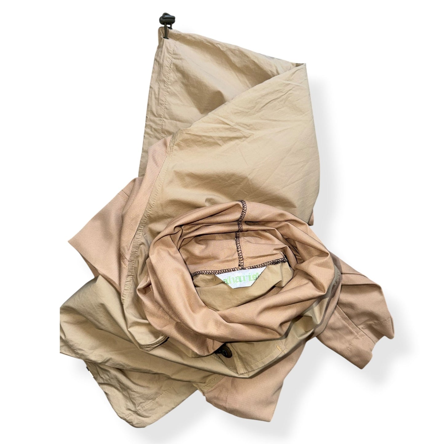 1998 Maharishi Coolmax Face Covering Pullover (L) | Large, Beige
