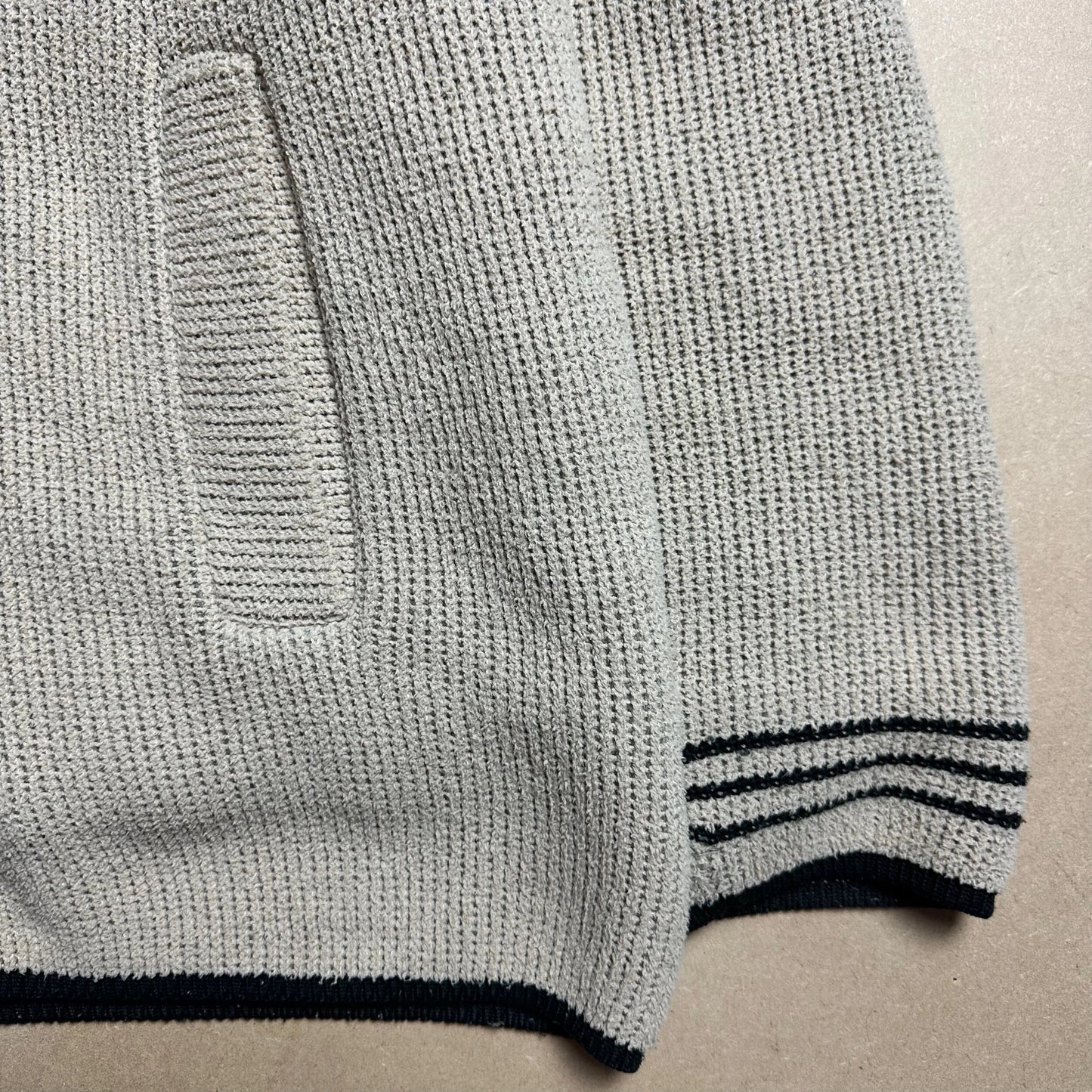 A/W 1998 Oat Presidents Knitted Dual Layer Jacket