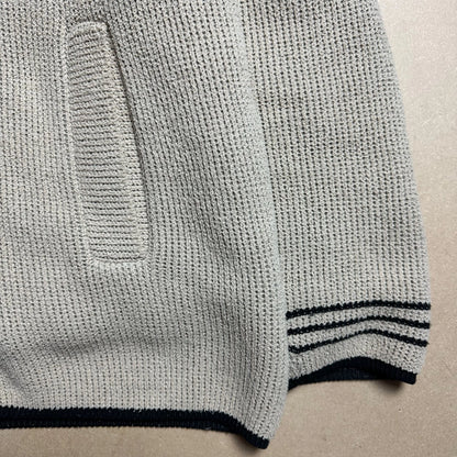 A/W 1998 Oat Presidents Knitted Dual Layer Jacket