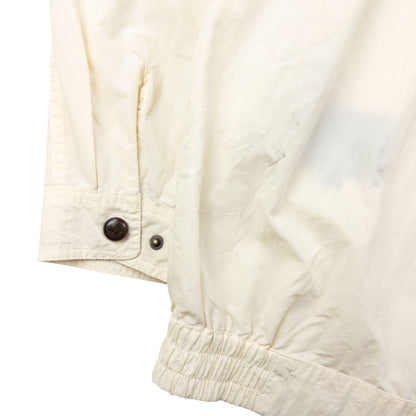 Vintage 90s Burberry Lightweight Zip Up Jacket Size XS | XS, Cream