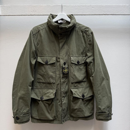 Stone Island Cotton Cordura Field Jacket (M) | Medium, Green