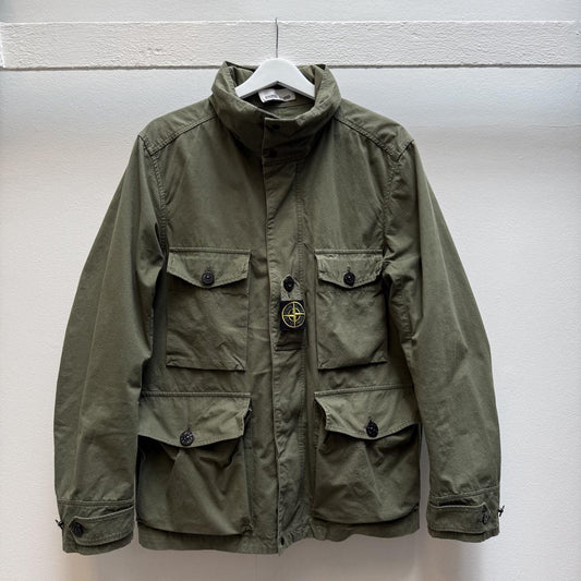 Stone Island Cotton Cordura Field Jacket (M) | Medium, Green